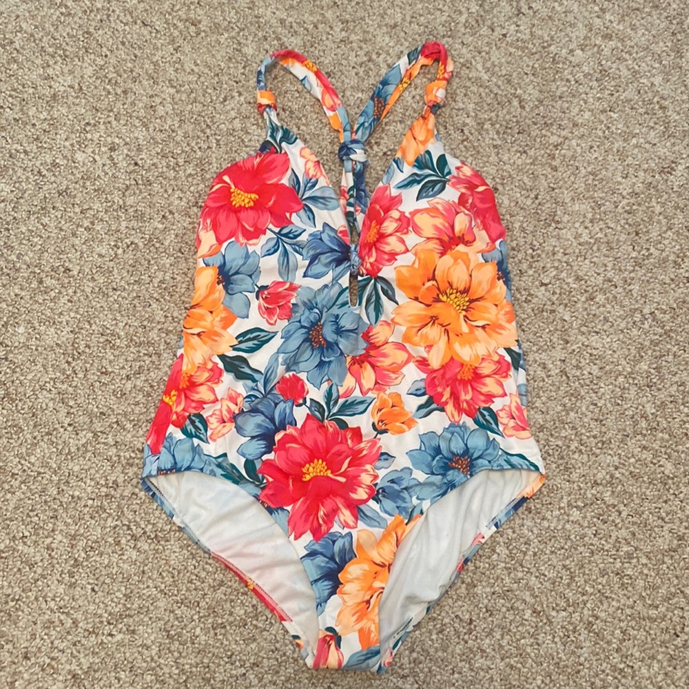 Floral One Piece Swimsuit